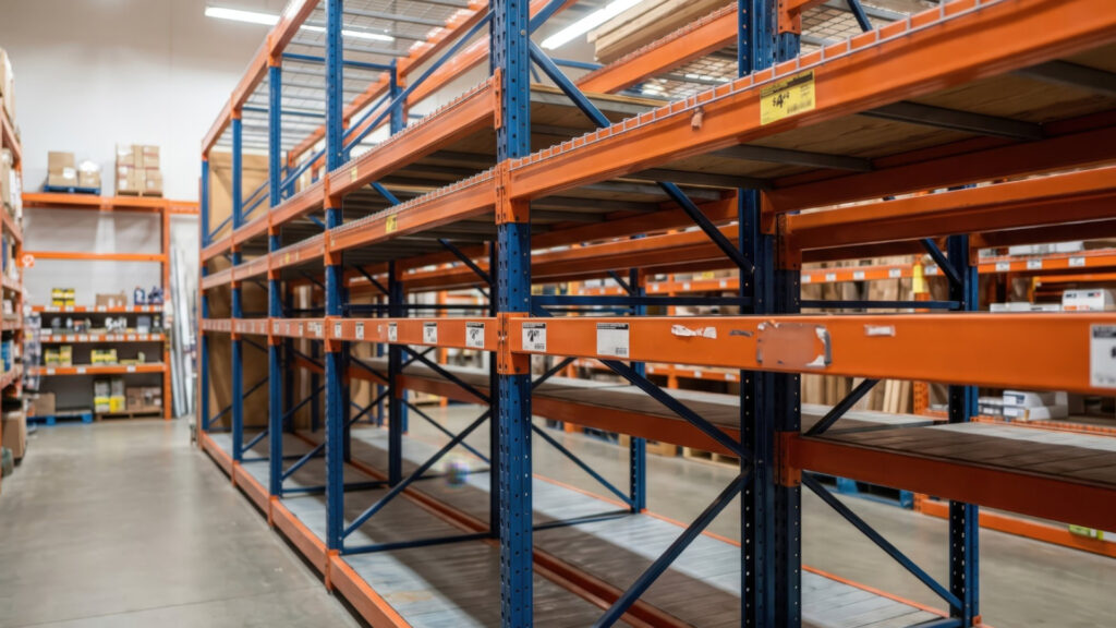 Optimiser l’espace de stockage en entrepôt grâce au rayonnage à palettes